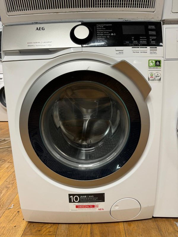 AEG 8000 series L8FEE104S 10KG Wasmachine Refurbished - Afbeelding 5