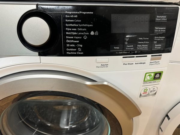 AEG 8000 series L8FEE104S 10KG Wasmachine Refurbished - Afbeelding 2