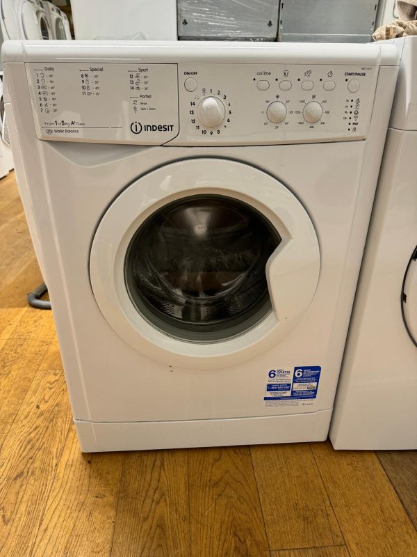 Indesit Wasmachine IWC51451 5KG Refurbished - Afbeelding 3