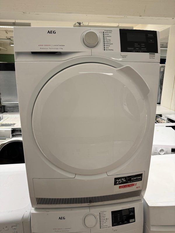 AEG 6000 Series Condensdroger 7KG B T6DB72GP Refurbished - Afbeelding 3