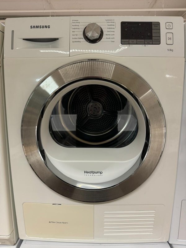 Samsung DV90F5E6HGW 9KG Warmtepompdroger Refurbished - Afbeelding 3