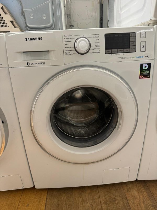 Samsung Wasmachine 9KG 1400TPM WF90F5E5P4W Refurbished - Afbeelding 2